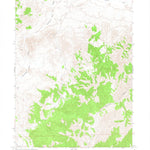 United States Geological Survey Ninemile Mountain NE, NV (1967, 24000-Scale) digital map