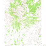 United States Geological Survey Ninemile Mountain, NV (1967, 24000-Scale) digital map