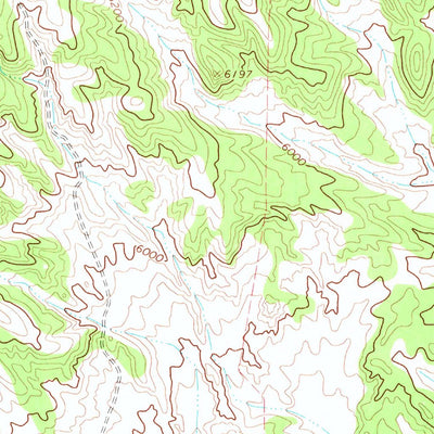 United States Geological Survey Ninemile Mountain, NV (1967, 24000-Scale) digital map