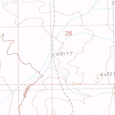 United States Geological Survey Ninemile Peak, NV (1989, 24000-Scale) digital map