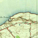 United States Geological Survey Ninemile Point, NY (1934, 24000-Scale) digital map