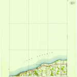 United States Geological Survey Ninemile Point, NY (1952, 24000-Scale) digital map