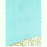 United States Geological Survey Ninemile Point, NY (1971, 24000-Scale) digital map