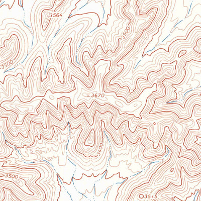 United States Geological Survey Ninemile Ranch, TX (1968, 24000-Scale) digital map
