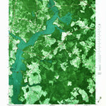 United States Geological Survey Ninepin Branch, MD (1982, 24000-Scale) digital map