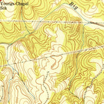 United States Geological Survey Ninety Six, SC (1949, 24000-Scale) digital map