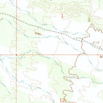 United States Geological Survey Ninetysix Hills NE, AZ (1966, 24000-Scale) digital map