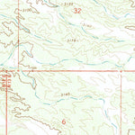 United States Geological Survey Ninetysix Hills NE, AZ (1966, 24000-Scale) digital map