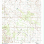 United States Geological Survey Ninetysix Hills NE, AZ (1997, 24000-Scale) digital map