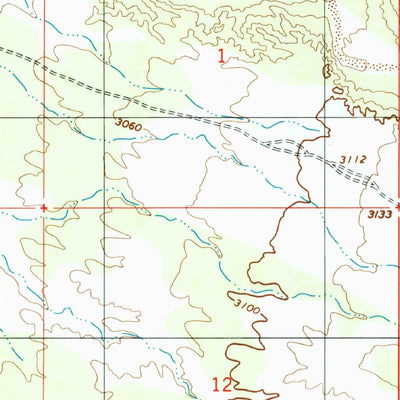 United States Geological Survey Ninetysix Hills NE, AZ (1997, 24000-Scale) digital map