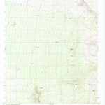 United States Geological Survey Ninetysix Hills NW, AZ (1966, 24000-Scale) digital map