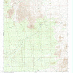 United States Geological Survey Ninetysix Hills SE, AZ (1966, 24000-Scale) digital map