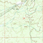 United States Geological Survey Ninetysix Hills SE, AZ (1966, 24000-Scale) digital map