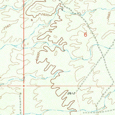 United States Geological Survey Ninetysix Hills SW, AZ (1966, 24000-Scale) digital map
