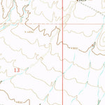 United States Geological Survey Ninetysix Ranch, NM (1962, 24000-Scale) digital map