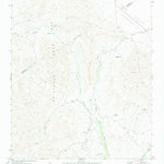 United States Geological Survey Ninetysix Ranch, TX (1972, 24000-Scale) digital map