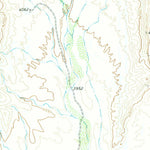 United States Geological Survey Ninetysix Ranch, TX (1972, 24000-Scale) digital map