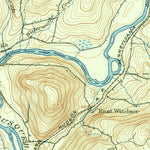 United States Geological Survey Nineveh, NY (1905, 62500-Scale) digital map