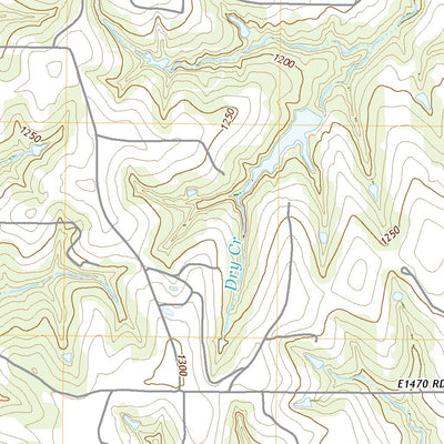 United States Geological Survey Ninnekah, OK (2022, 24000-Scale) digital map