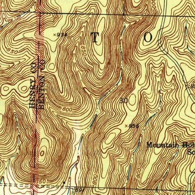 United States Geological Survey Ninnescah Park, MO (1945, 24000-Scale) digital map