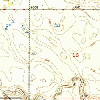 United States Geological Survey Niobe, ND (1949, 24000-Scale) digital map