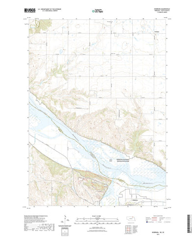 United States Geological Survey Niobrara, NE (2021, 24000-Scale) digital map