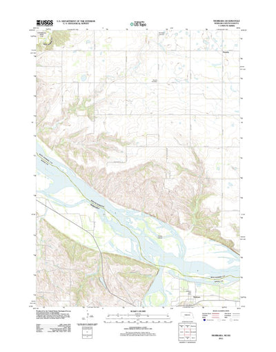 United States Geological Survey Niobrara, NE-SD (2011, 24000-Scale) digital map