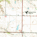 United States Geological Survey Niota, IL-IA (1964, 24000-Scale) digital map