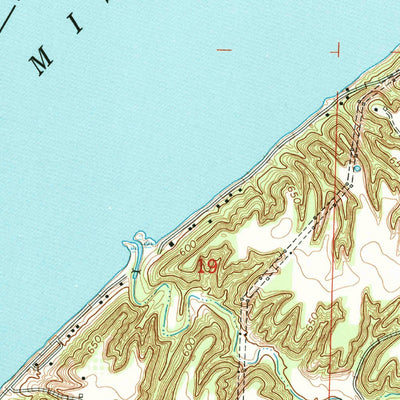 United States Geological Survey Niota, IL-IA (1964, 24000-Scale) digital map