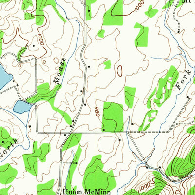 United States Geological Survey Niota, TN (1941, 24000-Scale) digital map
