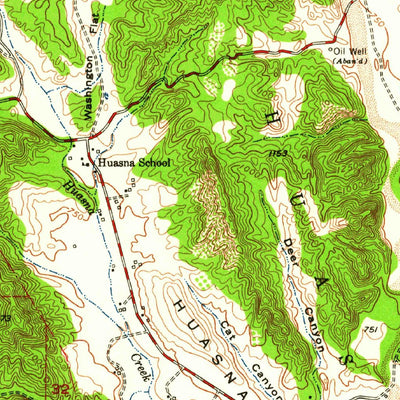 United States Geological Survey Nipomo, CA (1952, 62500-Scale) digital map