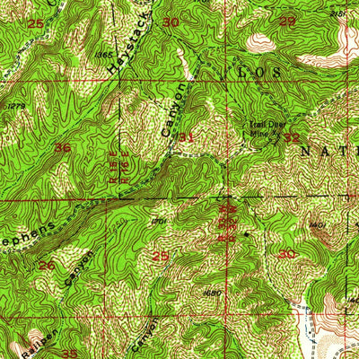 United States Geological Survey Nipomo, CA (1952, 62500-Scale) digital map