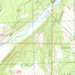 United States Geological Survey Nirling Hill, MT (1989, 24000-Scale) digital map