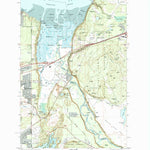 United States Geological Survey Nisqually, WA (1959, 24000-Scale) digital map