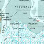 United States Geological Survey Nisqually, WA (1959, 24000-Scale) digital map