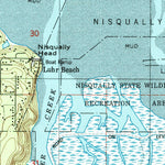United States Geological Survey Nisqually, WA (1997, 24000-Scale) digital map