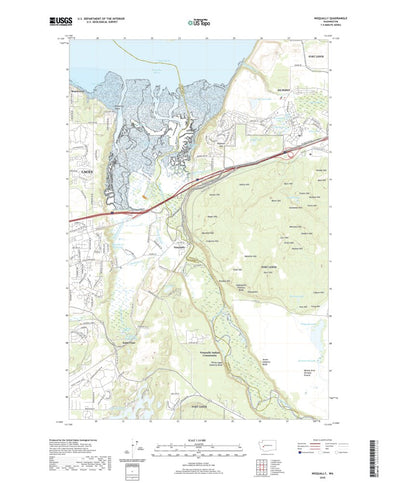 Nisqually, WA (2020, 24000-Scale) Map by United States Geological ...