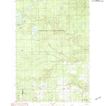 United States Geological Survey Nisula, MI (1982, 25000-Scale) digital map