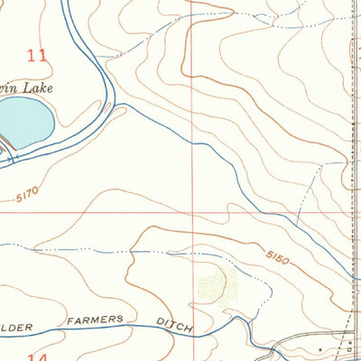 United States Geological Survey Niwot, CO (1950, 24000-Scale) digital map