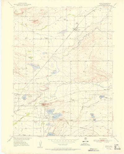 United States Geological Survey Niwot, CO (1951, 24000-Scale) digital map