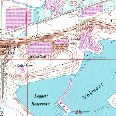 United States Geological Survey Niwot, CO (1967, 24000-Scale) digital map