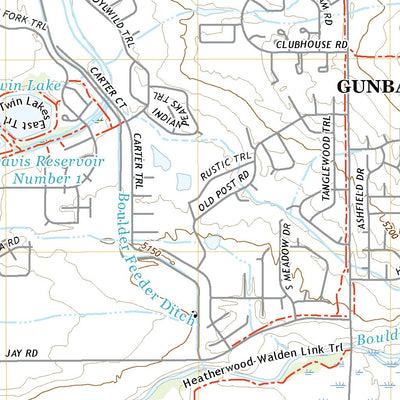 United States Geological Survey Niwot, CO (2022, 24000-Scale) digital map