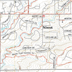United States Geological Survey Niwot, CO (2022, 24000-Scale) digital map
