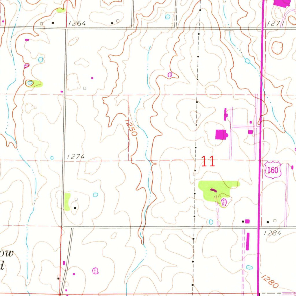 Nixa, MO (1960, 24000-Scale) Map by United States Geological