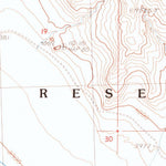 United States Geological Survey Nixon NW, NV (1985, 24000-Scale) digital map