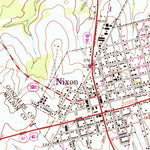United States Geological Survey Nixon, TX (1961, 24000-Scale) digital map