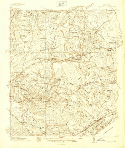 United States Geological Survey Nixonville, SC (1937, 48000-Scale) digital map