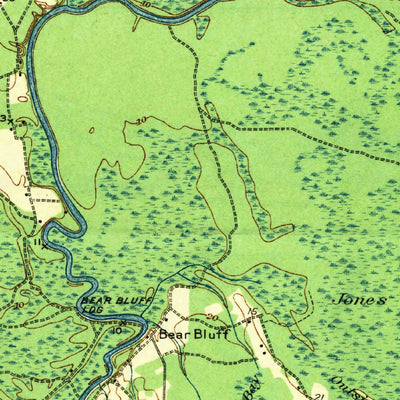 United States Geological Survey Nixonville, SC (1942, 62500-Scale) digital map