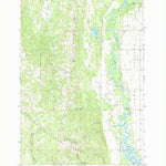 United States Geological Survey No Business Mountain, ID (1973, 24000-Scale) digital map