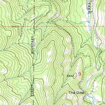 United States Geological Survey No Business Mountain, ID (1973, 24000-Scale) digital map